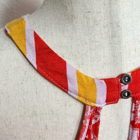 Free People Mimi Lavender Combo Tunic Size M - Picture 10 of 10